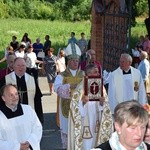 Powitanie ikony MB Częstochowskiej w Kompinie