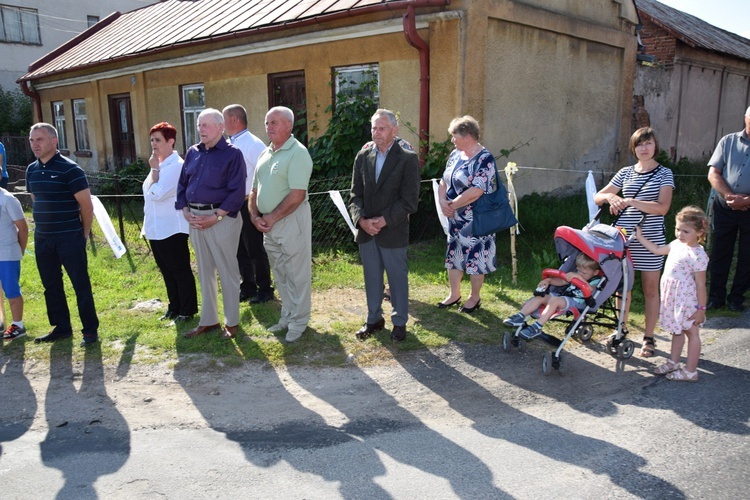 Powitanie ikony MB Częstochowskiej w Kompinie