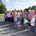 Powitanie ikony MB Częstochowskiej w Kompinie