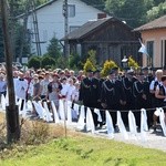 Powitanie ikony MB Częstochowskiej w Kompinie