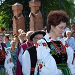 Powitanie ikony MB Częstochowskiej w Kompinie