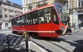 Tramwaj próbował skręcić w Jagiellońską