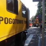 Tramwaj próbował skręcić w Jagiellońską