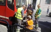 Tramwaj próbował skręcić w Jagiellońską