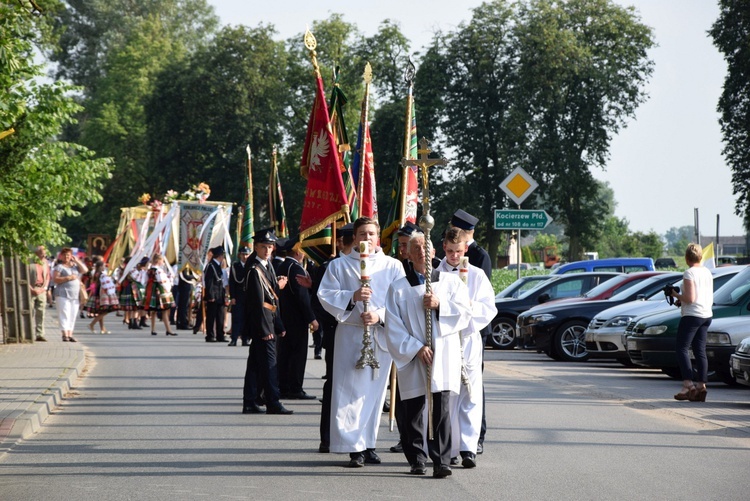 Powitanie ikony MB Częstochowskiej w Kocierzewie