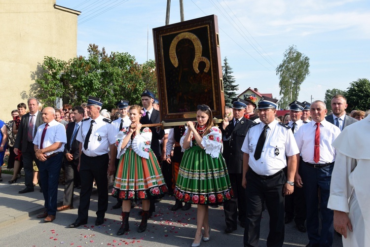 Powitanie ikony MB Częstochowskiej w Kocierzewie