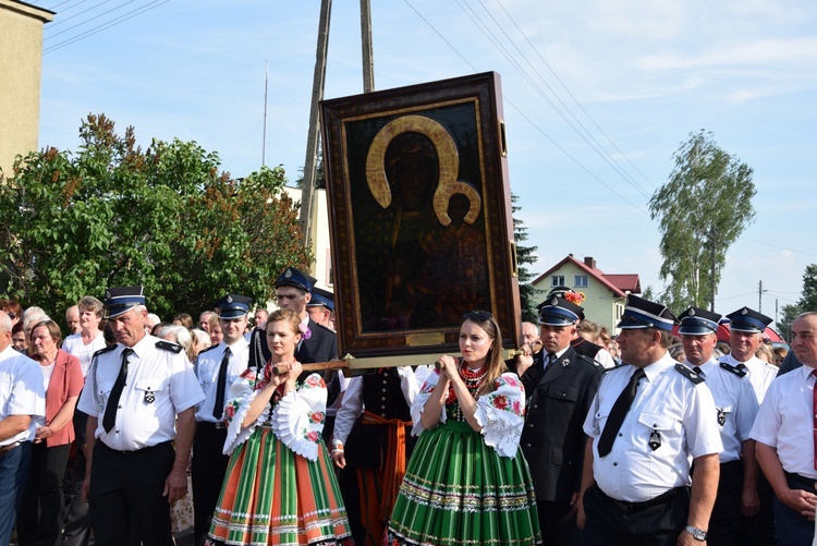 Powitanie ikony MB Częstochowskiej w Kocierzewie