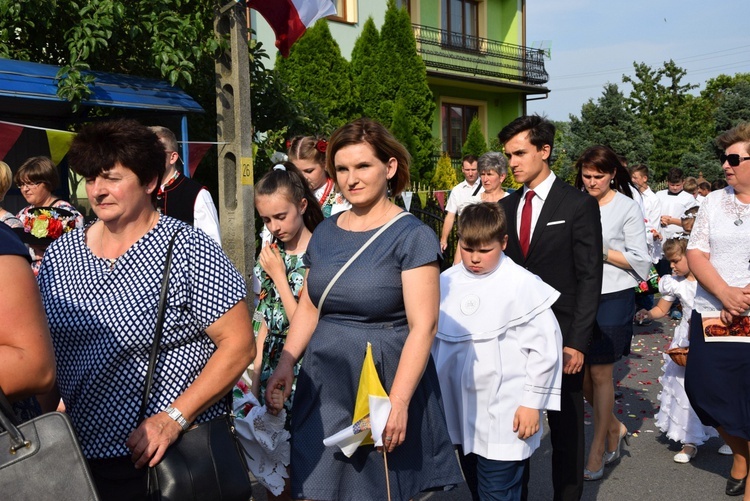 Powitanie ikony MB Częstochowskiej w Kocierzewie