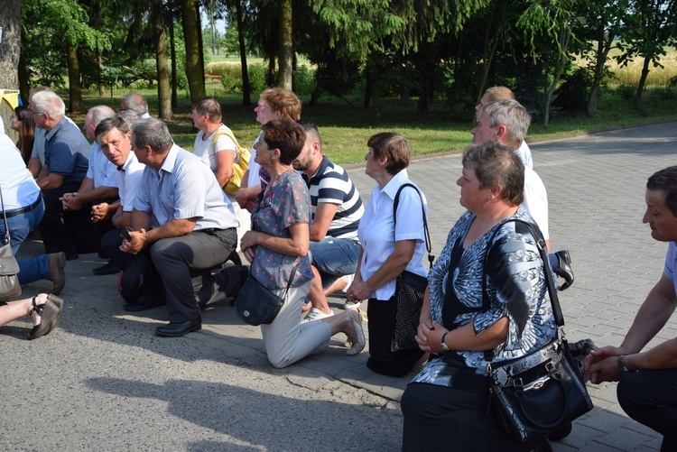 Powitanie ikony MB Częstochowskiej w Kocierzewie