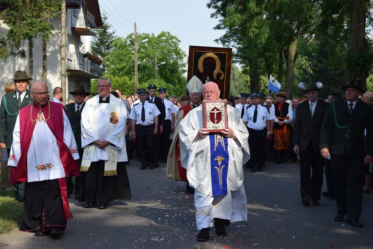 Powitanie ikony MB Częstochowskiej w Kocierzewie