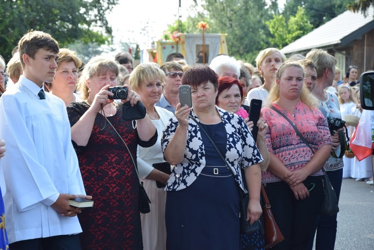 Powitanie ikony MB Częstochowskiej w Kocierzewie