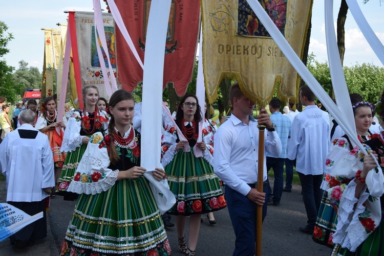 Powitanie ikony MB Częstochowskiej w Kocierzewie