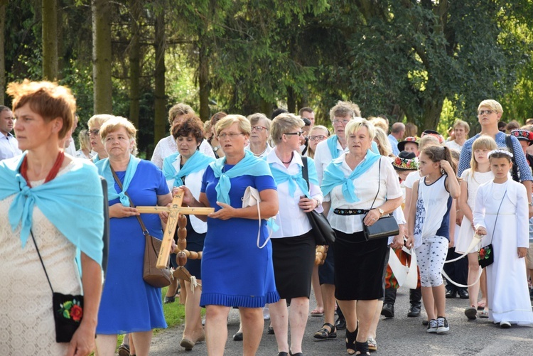 Powitanie ikony MB Częstochowskiej w Kocierzewie