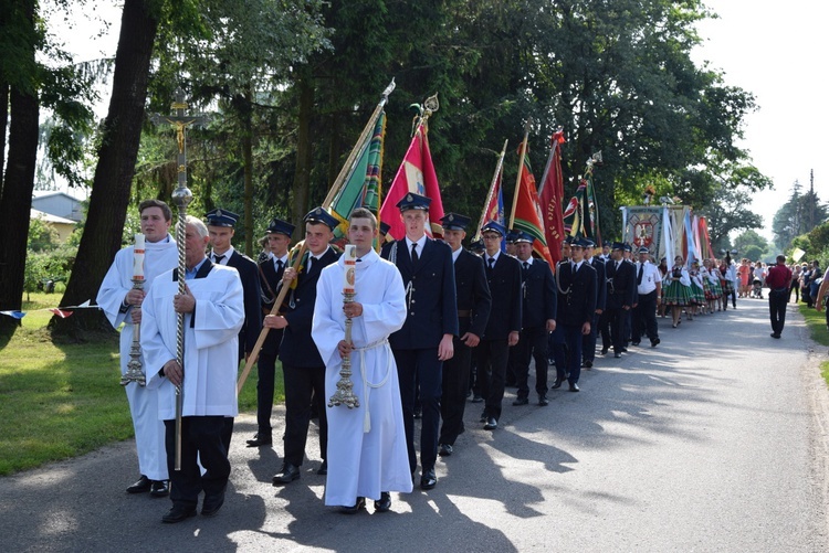 Powitanie ikony MB Częstochowskiej w Kocierzewie