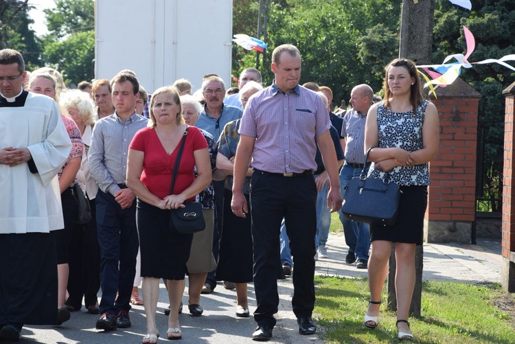 Powitanie ikony MB Częstochowskiej w Kocierzewie