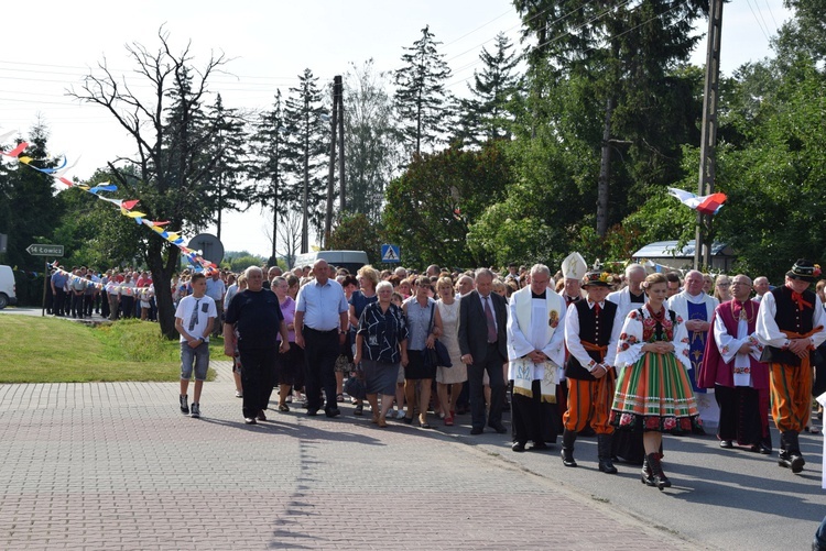 Powitanie ikony MB Częstochowskiej w Kocierzewie