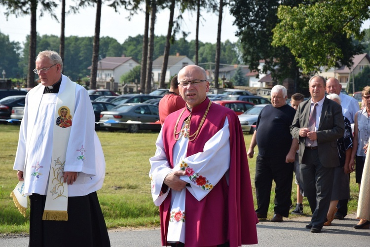 Powitanie ikony MB Częstochowskiej w Kocierzewie