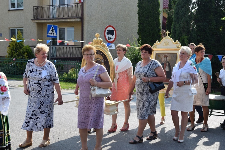 Powitanie ikony MB Częstochowskiej w Kocierzewie