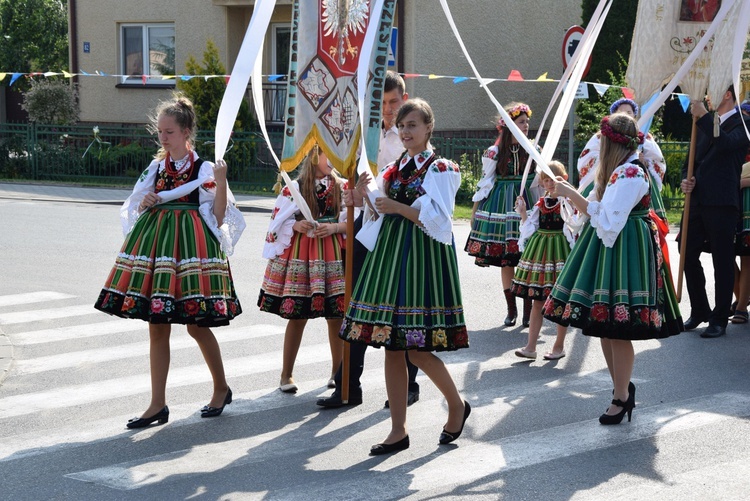 Powitanie ikony MB Częstochowskiej w Kocierzewie