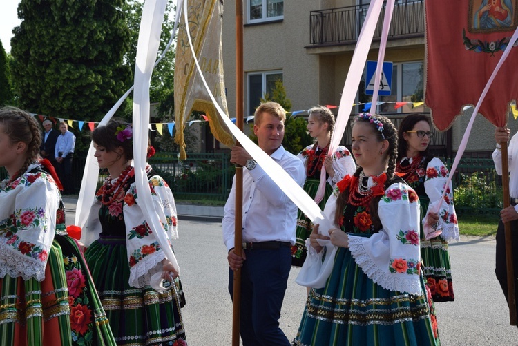 Powitanie ikony MB Częstochowskiej w Kocierzewie