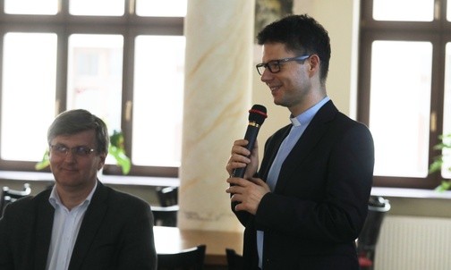 Gospodarzem spotkania był ks. dr Marek Studenski, wikariusz generalny