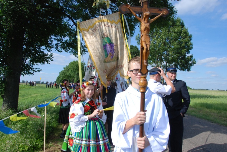 Powitanie ikony MB Częstochowskiej w Boczkach