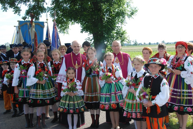 Powitanie ikony MB Częstochowskiej w Boczkach