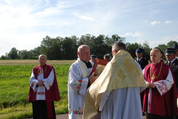 Powitanie ikony MB Częstochowskiej w Boczkach