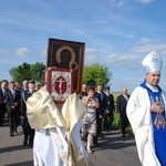 Powitanie ikony MB Częstochowskiej w Boczkach