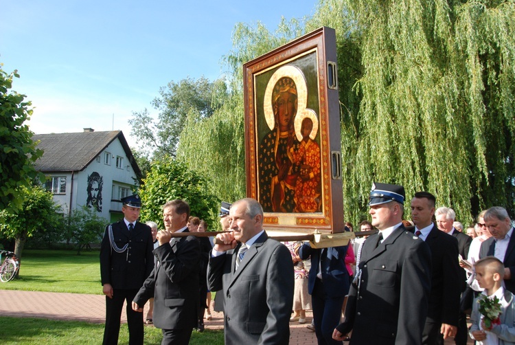 Powitanie ikony MB Częstochowskiej w Boczkach