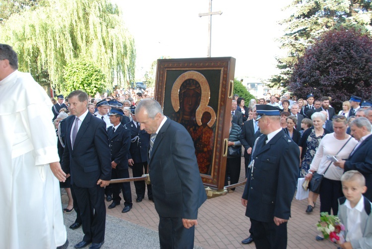 Powitanie ikony MB Częstochowskiej w Boczkach