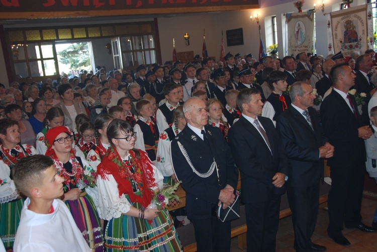 Powitanie ikony MB Częstochowskiej w Boczkach