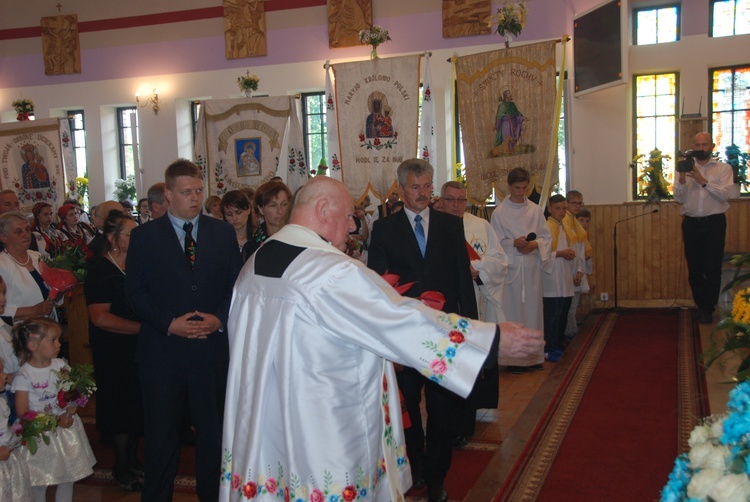 Powitanie ikony MB Częstochowskiej w Boczkach