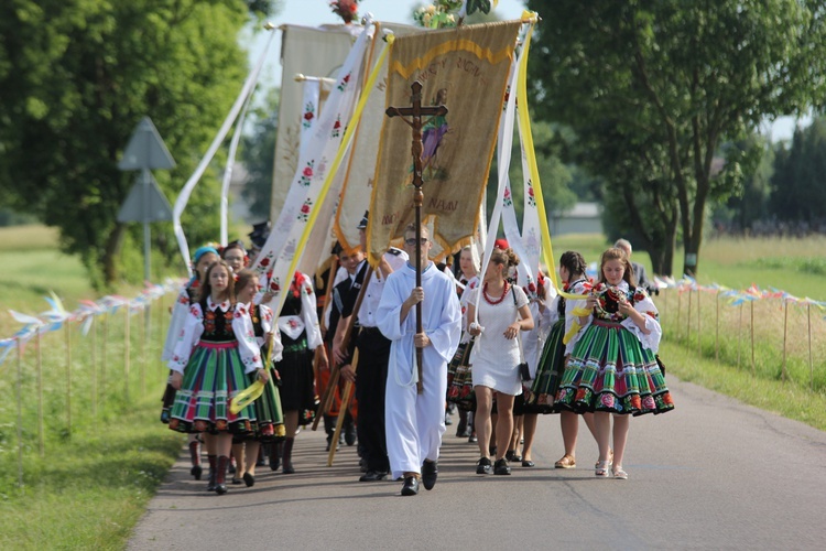 Powitanie ikony MB Częstochowskiej w Boczkach