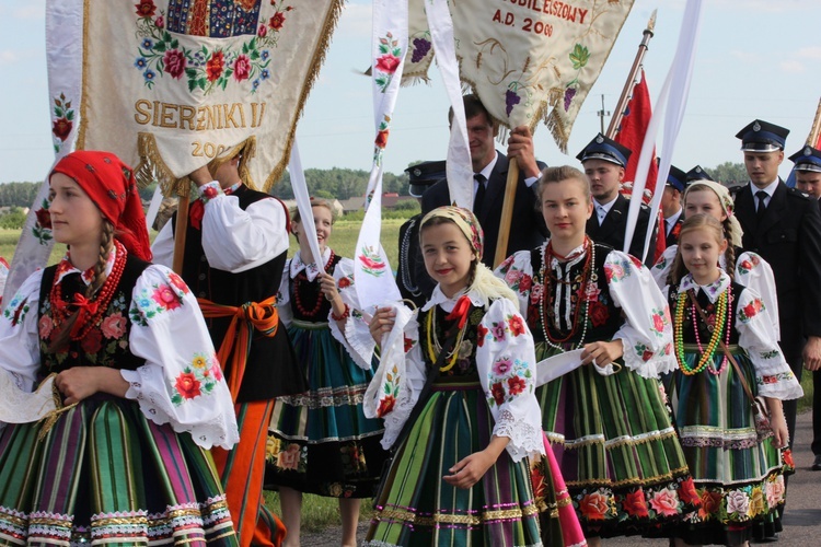 Powitanie ikony MB Częstochowskiej w Boczkach