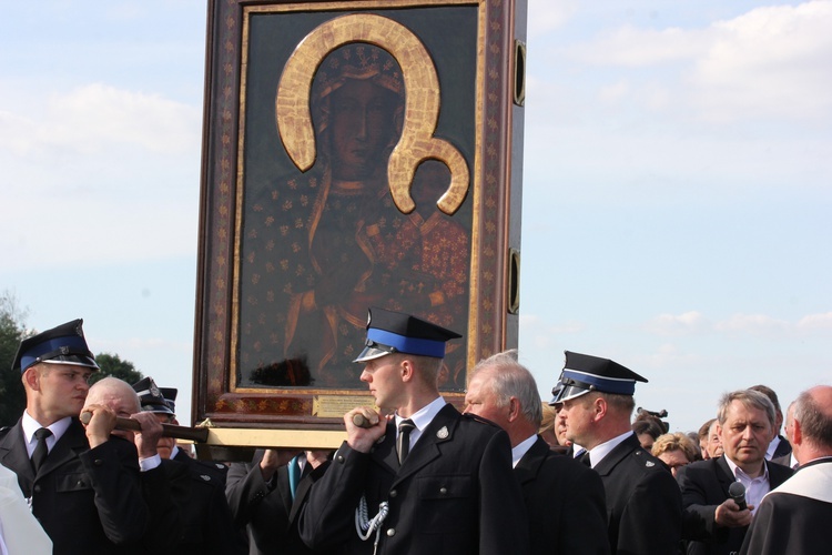 Powitanie ikony MB Częstochowskiej w Boczkach