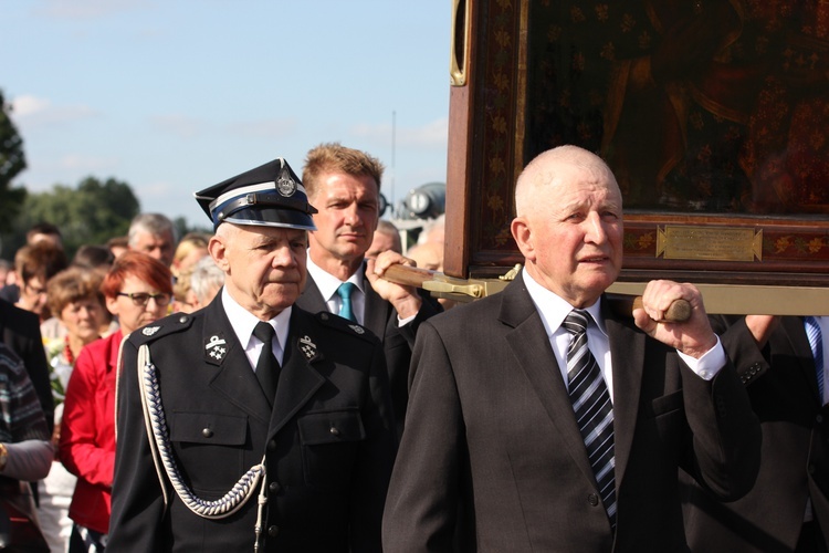 Powitanie ikony MB Częstochowskiej w Boczkach