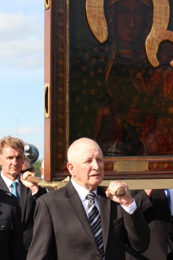 Powitanie ikony MB Częstochowskiej w Boczkach