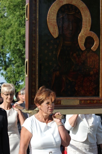 Powitanie ikony MB Częstochowskiej w Boczkach