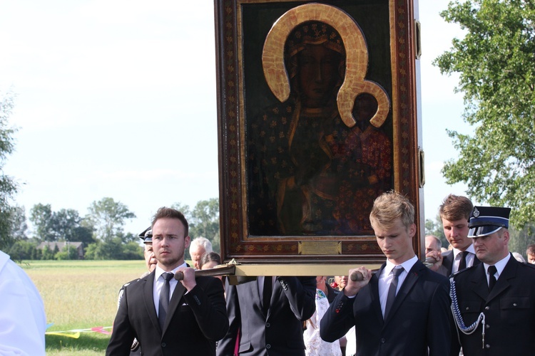 Powitanie ikony MB Częstochowskiej w Boczkach