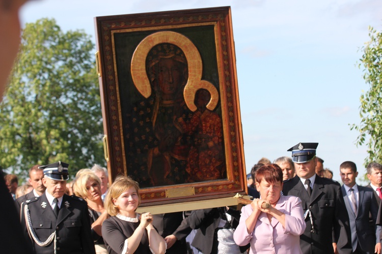 Powitanie ikony MB Częstochowskiej w Boczkach