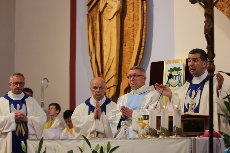 Powitanie ikony MB Częstochowskiej w Boczkach