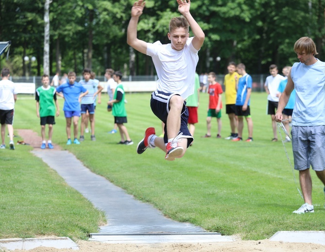 Lekkoatletyczna Spartakiada Służby Liturgicznej w Zabrzegu - 2017