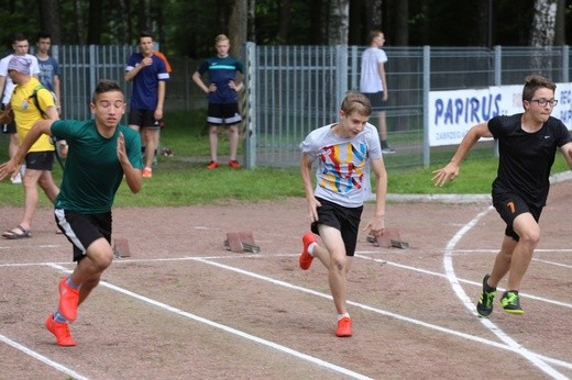 Lekkoatletyczna Spartakiada Służby Liturgicznej w Zabrzegu - 2017