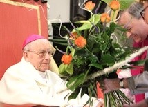 Bp Alojzy Orszulik SAC obchodził 60. rocznicę święceń kapłańskich