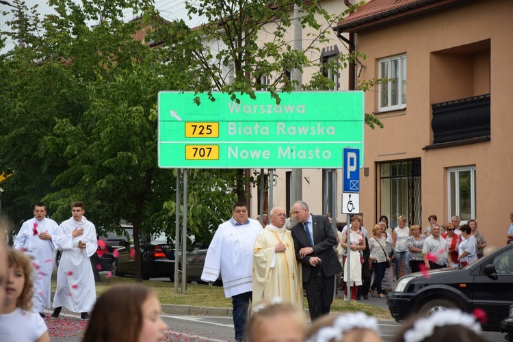 Zakończenie oktawy Bożego Ciała w Rawie Mazowieckiej