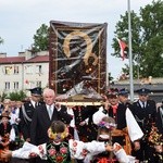 Powitanie ikony MB Częstochowskiej w parafii MB Nieustającej Pomocy w Łowiczu