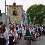 Powitanie ikony MB Częstochowskiej w parafii MB Nieustającej Pomocy w Łowiczu