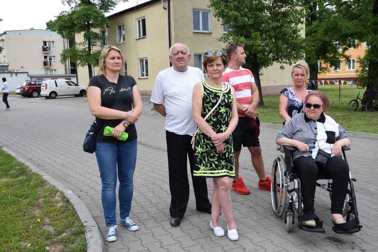 Powitanie ikony MB Częstochowskiej w parafii MB Nieustającej Pomocy w Łowiczu