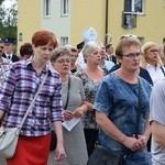 Powitanie ikony MB Częstochowskiej w parafii MB Nieustającej Pomocy w Łowiczu